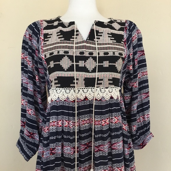 Hayden Los Angeles Dress Boho Tassel Size S - Picture 2 of 8
